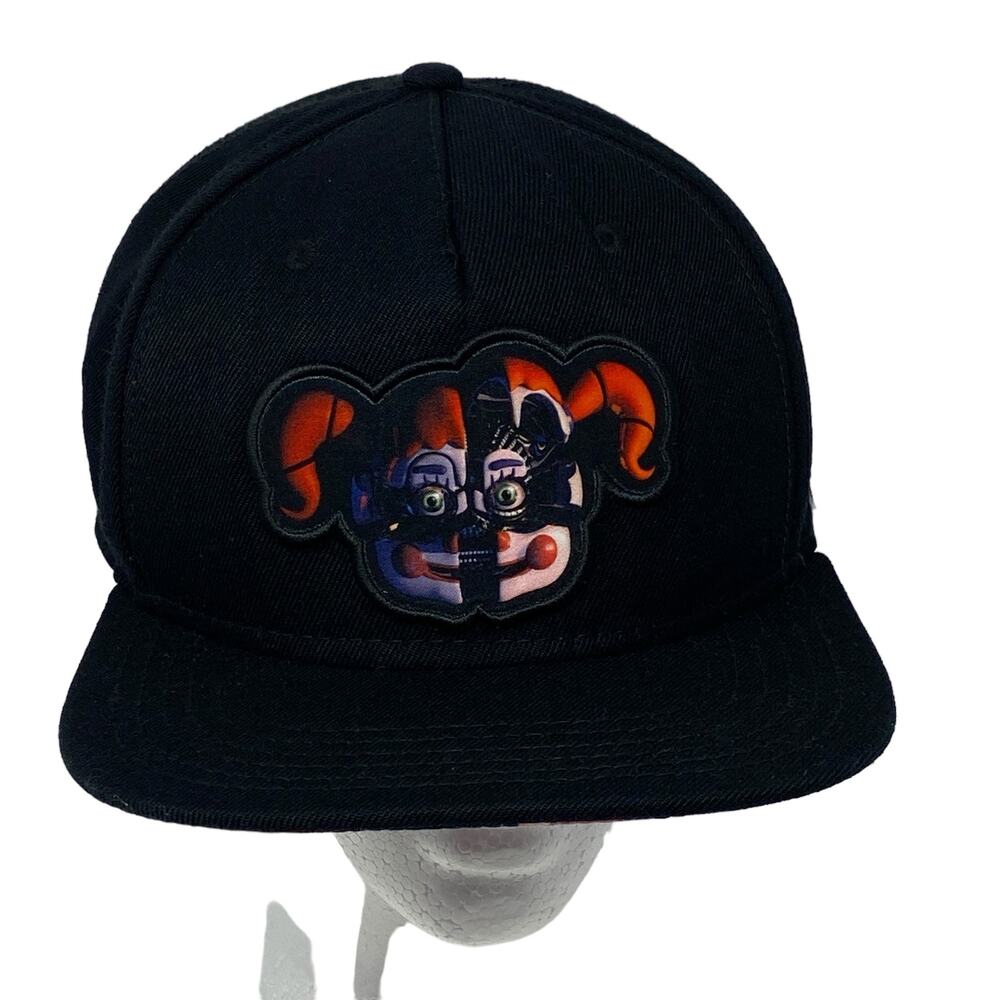 Five Nights At Freddys Sister Location Snapback Hat Black Snapback Gamer Style